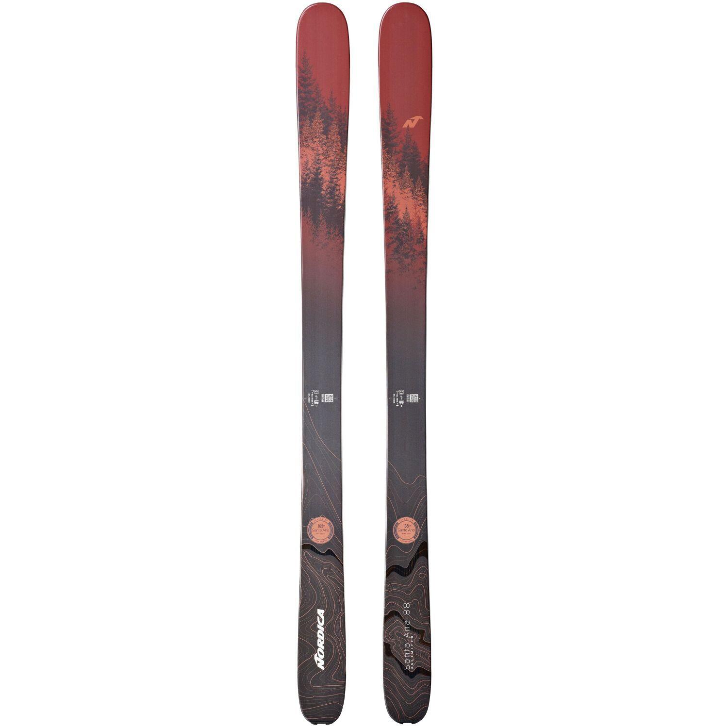 NORDICA Esquí sin fijación SANTA ANA 88 UNLIMITED Nordica morado freeride