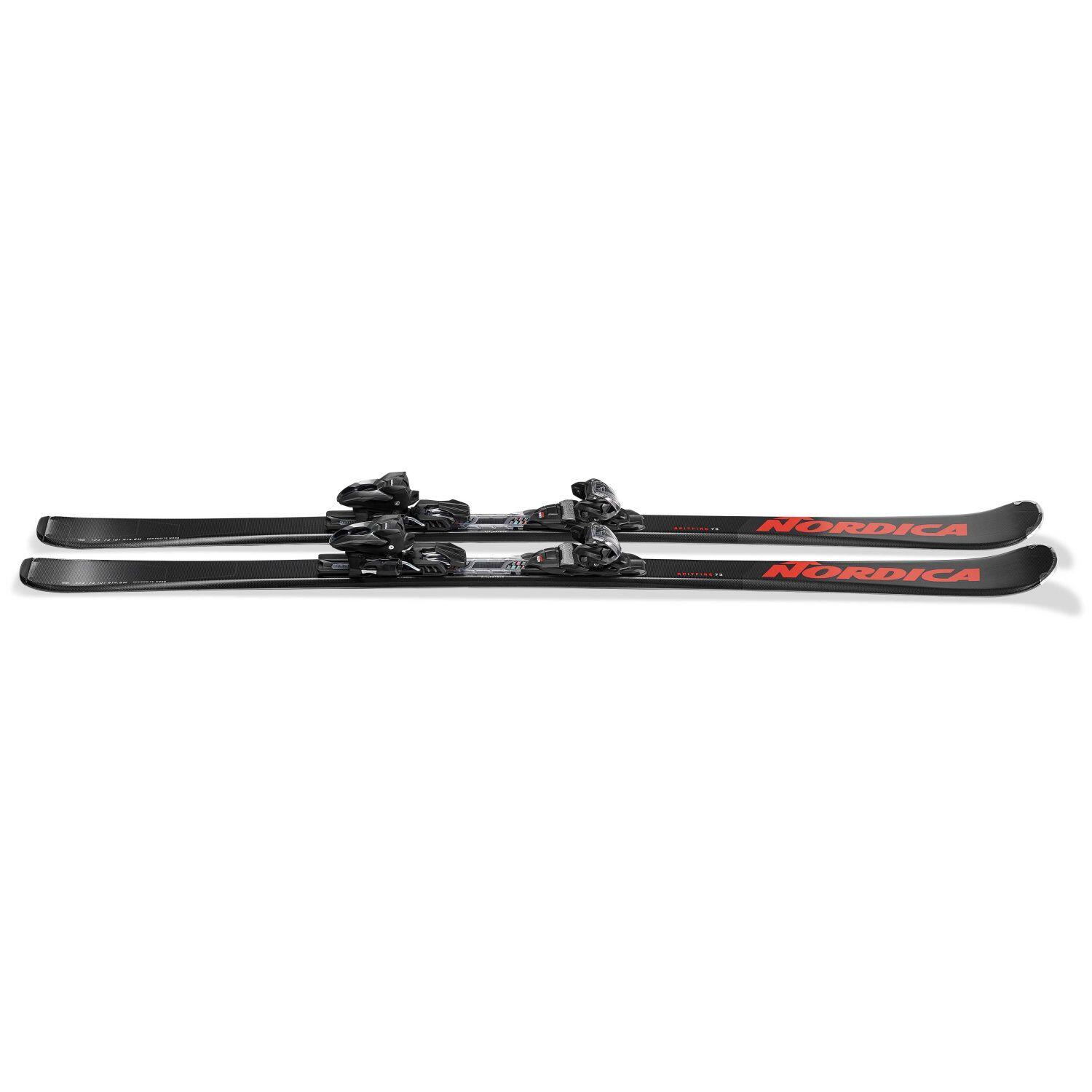 Pack De Ski Spitfire 73 + Fixations Tp2 Comp 10 Fdt Homme 4/6