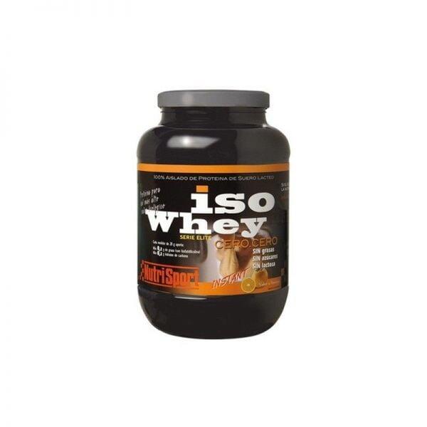 Iso Whey Cero Cero - 1kg Fresa de Nutrisport