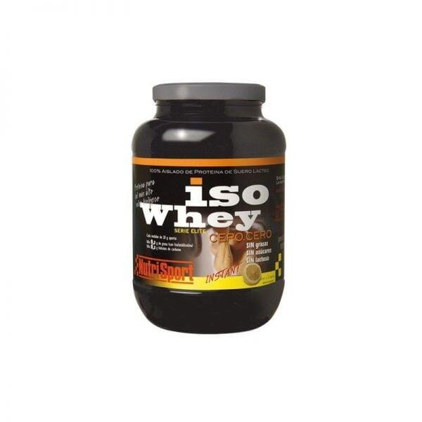 Iso Whey Cero Cero - 1kg Fresa de Nutrisport