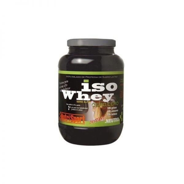 Iso Whey Cero Cero - 1kg Fresa de Nutrisport