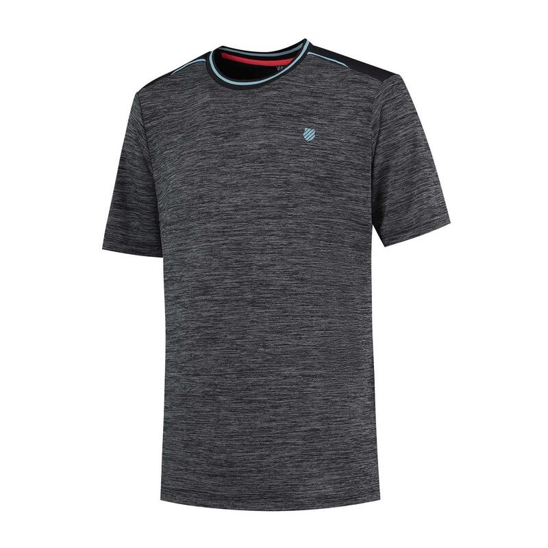 K-Swiss Hypercourt - Negro - Camiseta Tenis Hombre