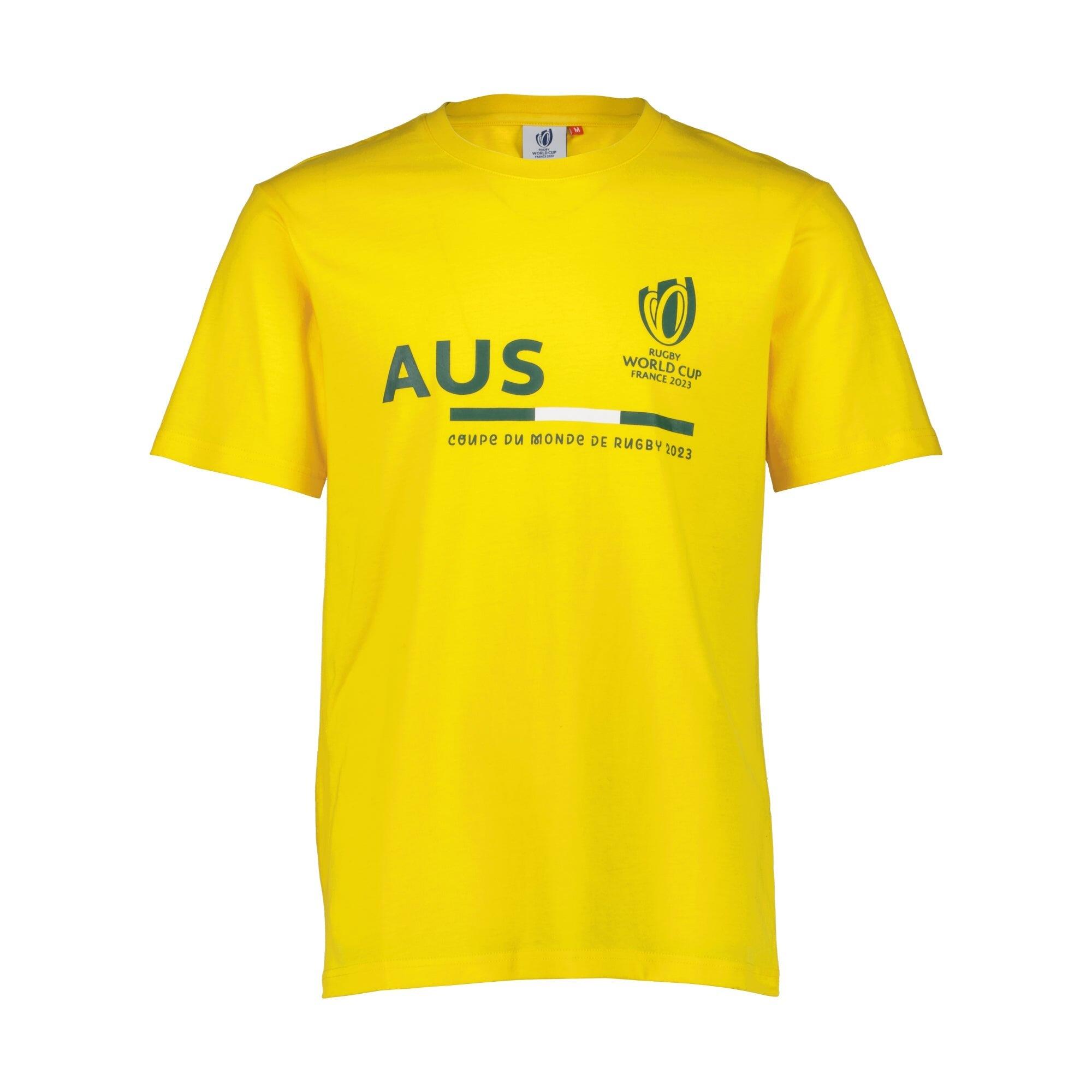 SPORTFUL Rugby World Cup 2023 Mens Australia Wallabies Supporter Tee Shirt