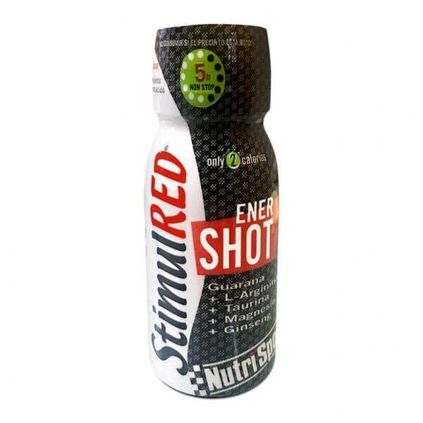 NUTRISPORT Stimuleren Red Ener Shot - 60 ml Guarana Nutrisport