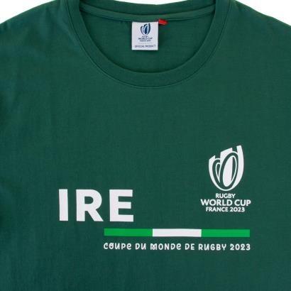 Rugby World Cup 2023 Mens Ireland Supporter Tee Shirt 3/4