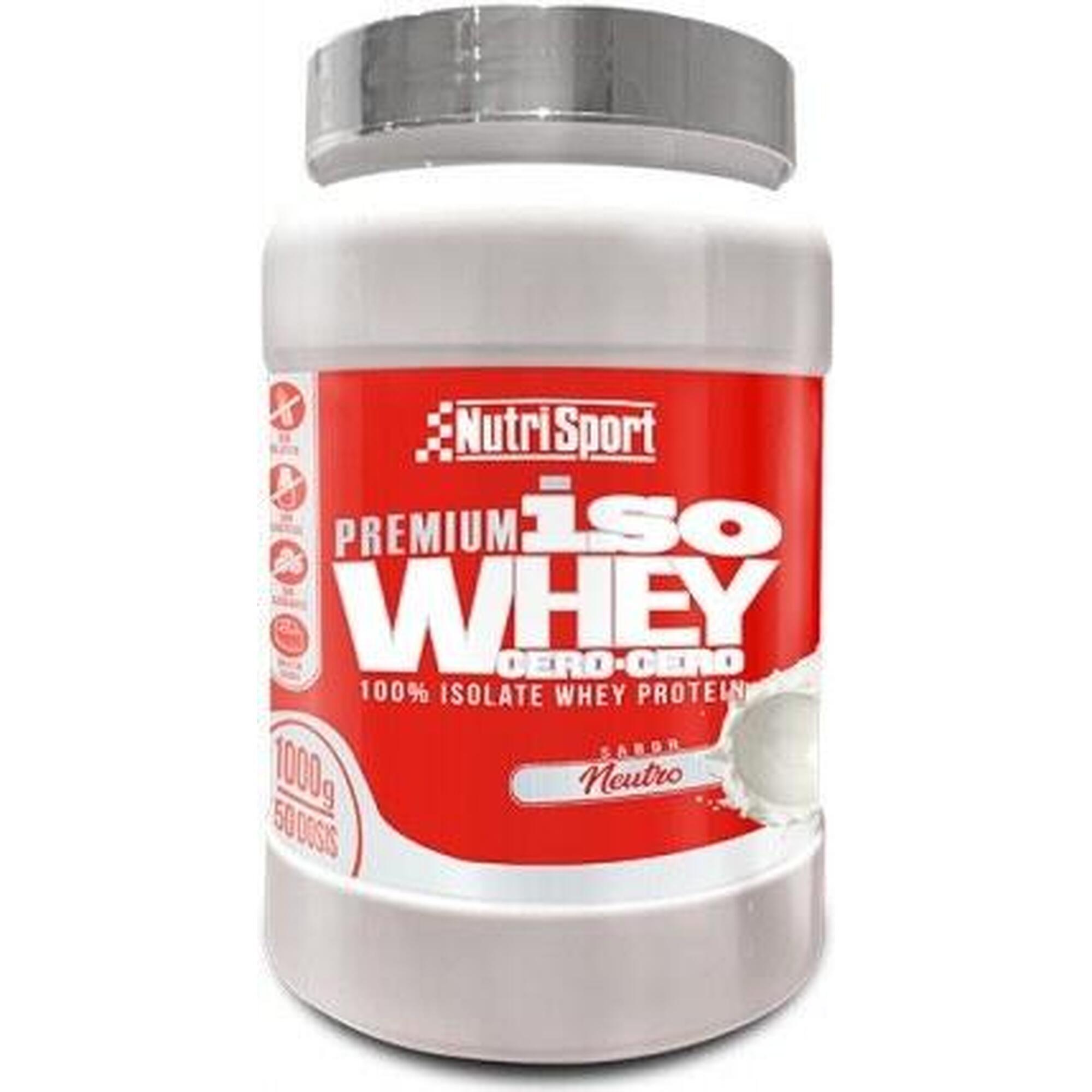 Nutrisport - Iso Whey Cero Cero - 1kg Neutre De Nutrisport - Isolat De Whey - Taille Unique - Decathlon