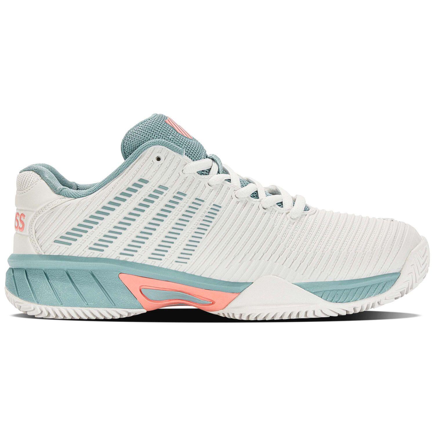 K-swiss - Chaussures De Tennis Enfant K-swiss Hypercourt Express 2 Hb - Chaussures De Sport - Beige|bleu - 37 - Decathlon
