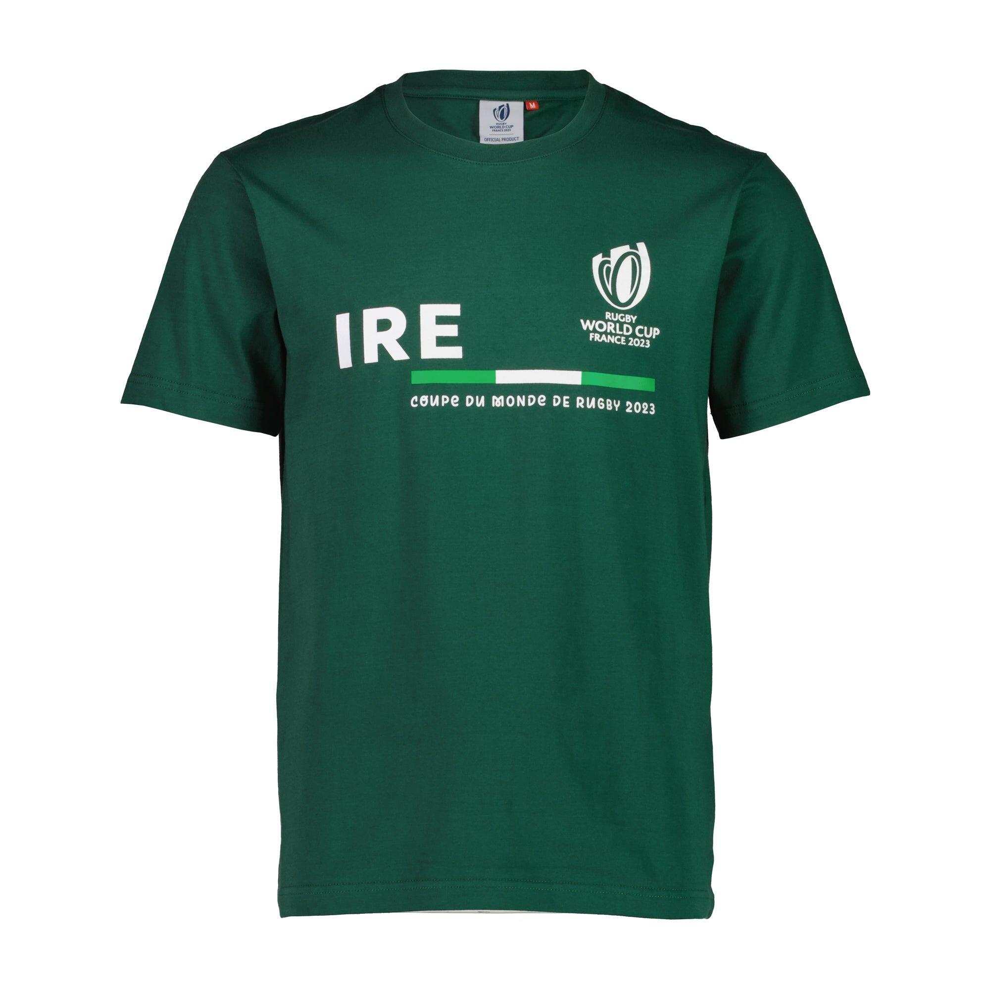 Rugby World Cup 2023 Mens Ireland Supporter Tee Shirt 1/4