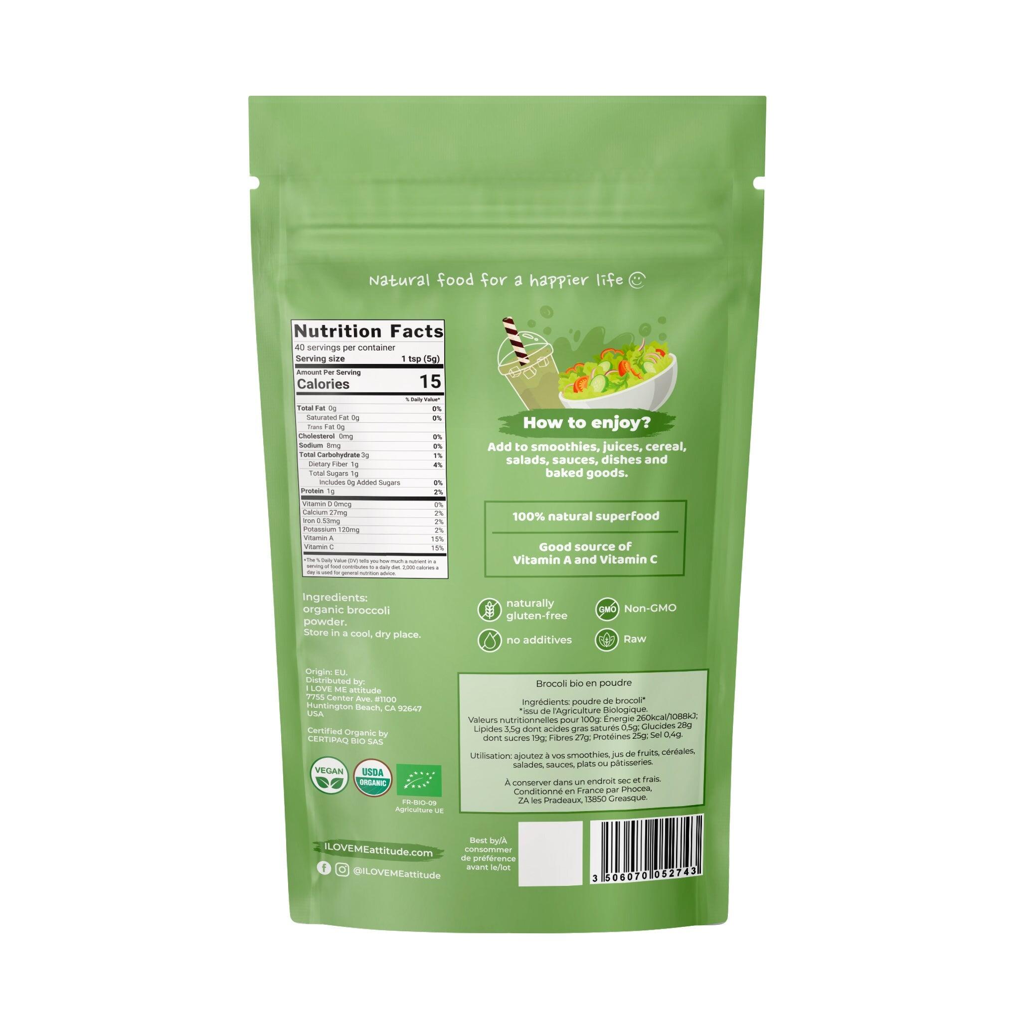 Biologisch broccolipoeder 2/2