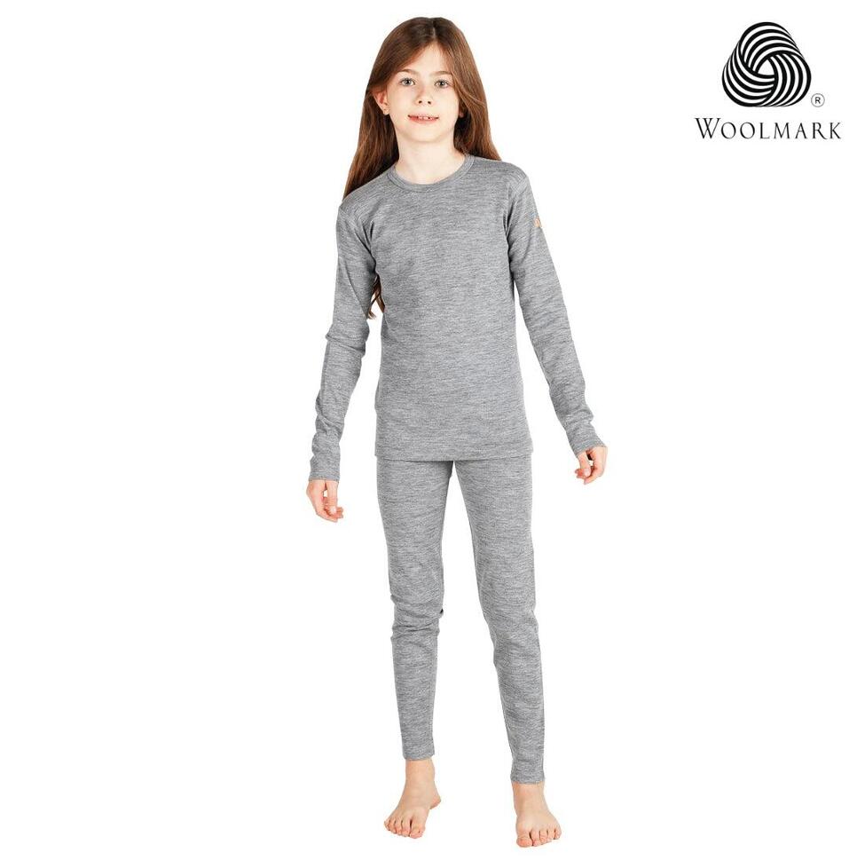 Komplet odzieży termoaktywnej dla dzieci Woolona 100% Merino