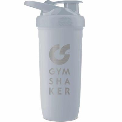 Edelstahl Protein Shaker 900ml mit Sieb für cremige Protein Shakes - Schwarz
