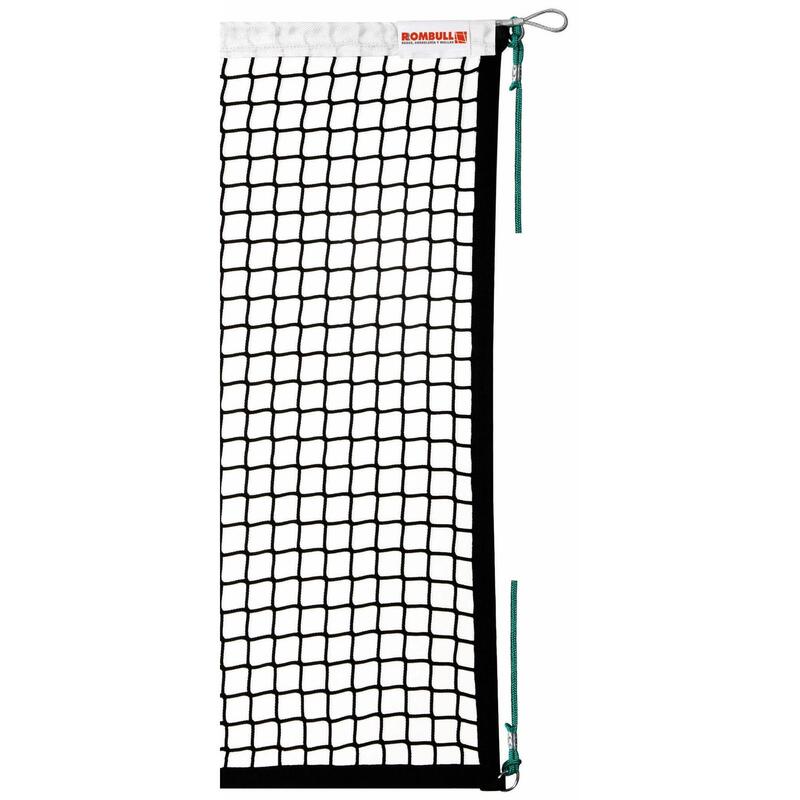 Red Padel Alta competicion Con cinta superior Poliester Negro, color: negro