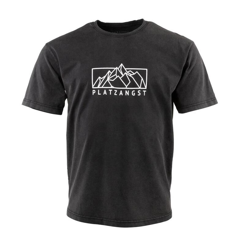 Camiseta Mountain Logo Negro