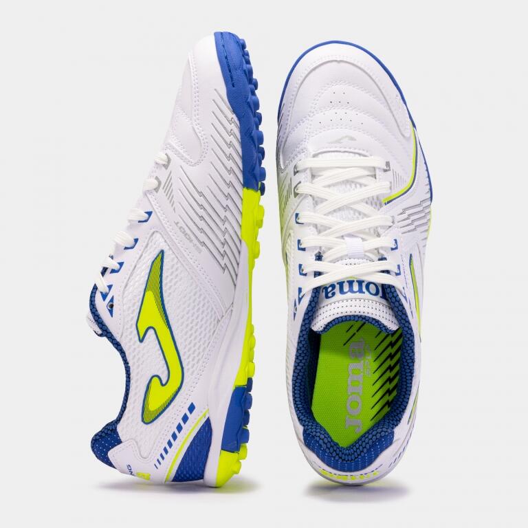 Ghete fotbal Joma DRIBLING 2302 TURF, Alb, 45