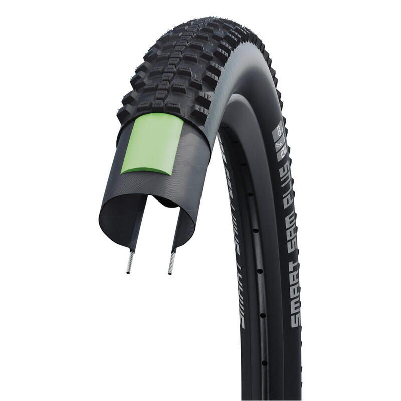 Smart Sam PLUS pneu filaire DD GreenG E-25 - 57-622 - Black-Reflex