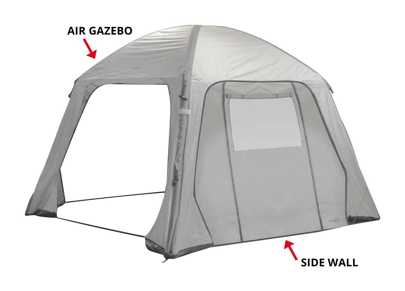 Luchtpaviljoen Camping tuinpaviljoen Partytent Evenemententent Opblaasbaar 7/7