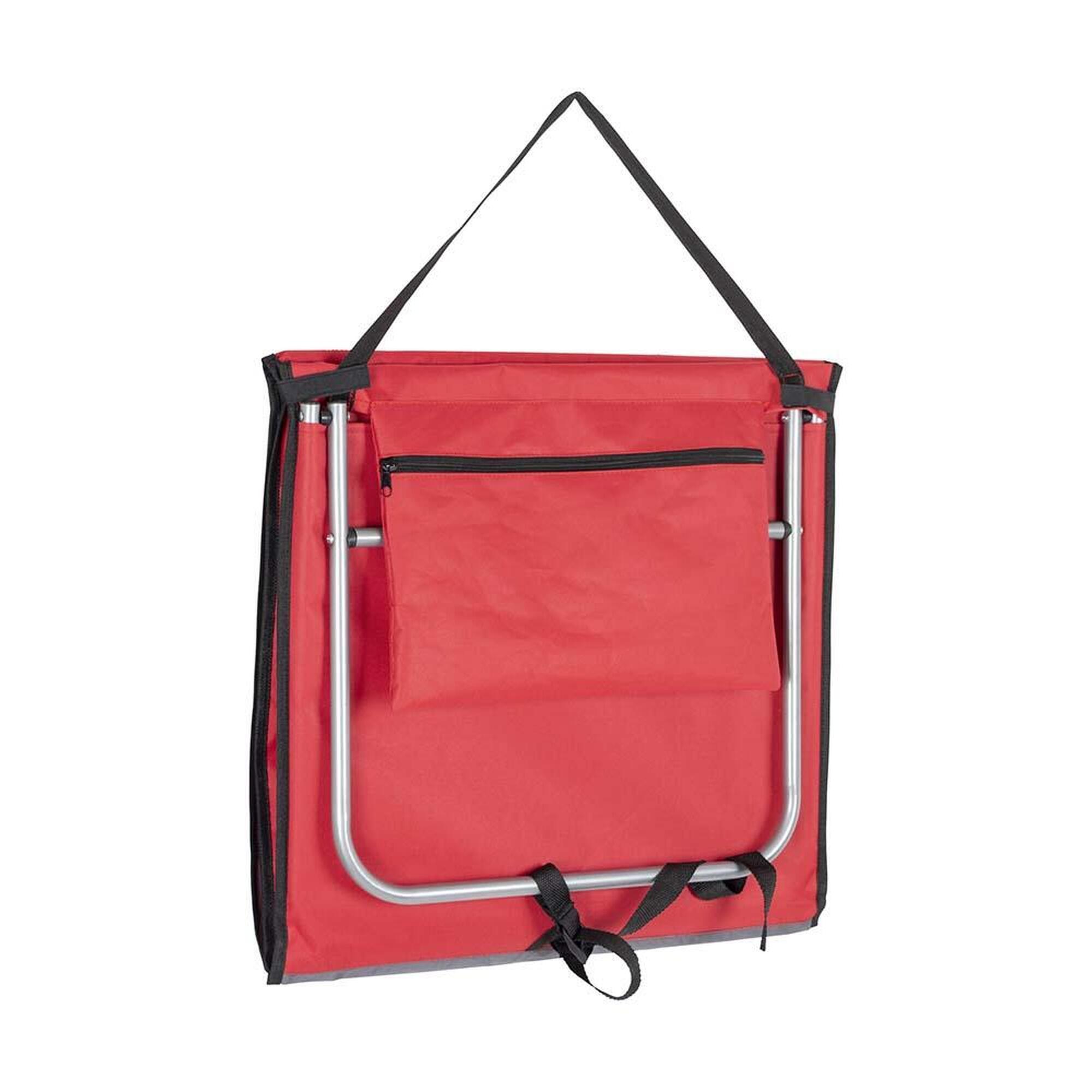 Bo-Camp Strandmat 2-in-1 Lota rood