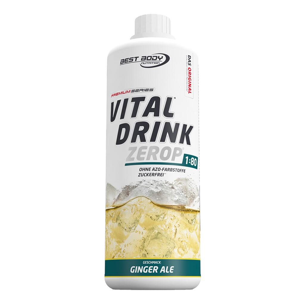 BEST BODY NUTRITION Best Body Nutrition Vital Drink Zerop (1000ml) Ginger Ale
