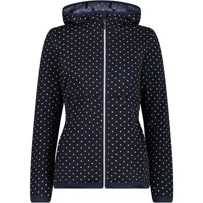 CMP Damen Fleecejacke Woman Jacket Fix Hood 33H1966