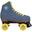 Role quad Nijdam Denim, albastru/galben, 36
