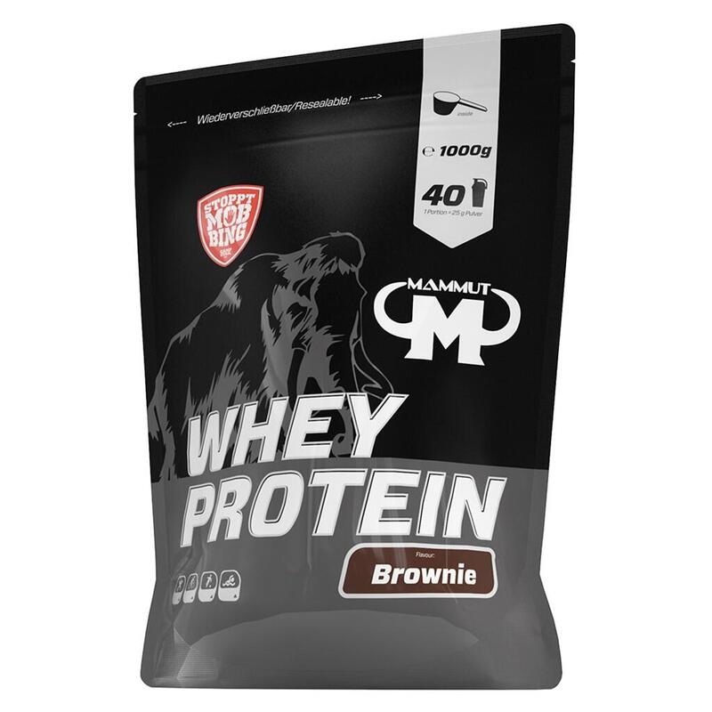 Whey Protein - Brownie - 1000 g Zipp-Beutel