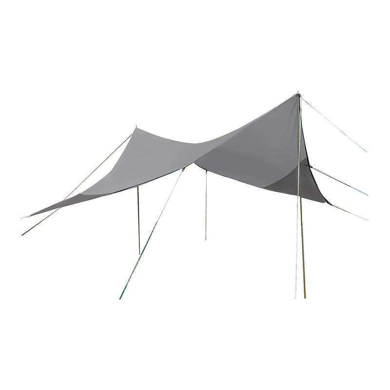 Bo-Camp - Tarp - Travel ruit - 4-Hoekig - 5x5 Meter