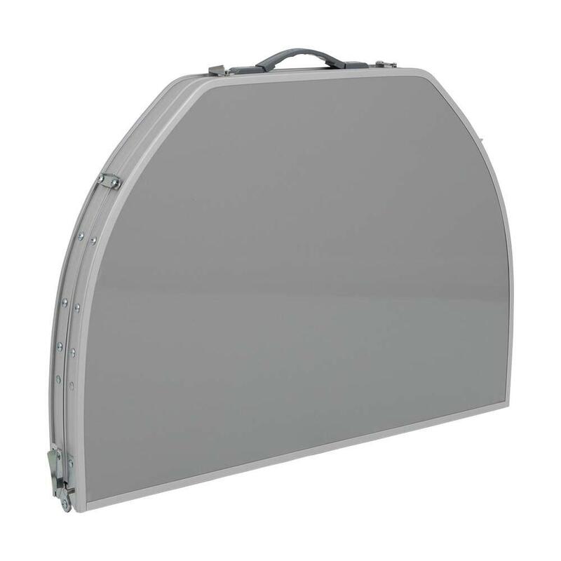 Bo-Camp - Mesa - Premium - Ovalada - Modelo maleta - 100x70 cm