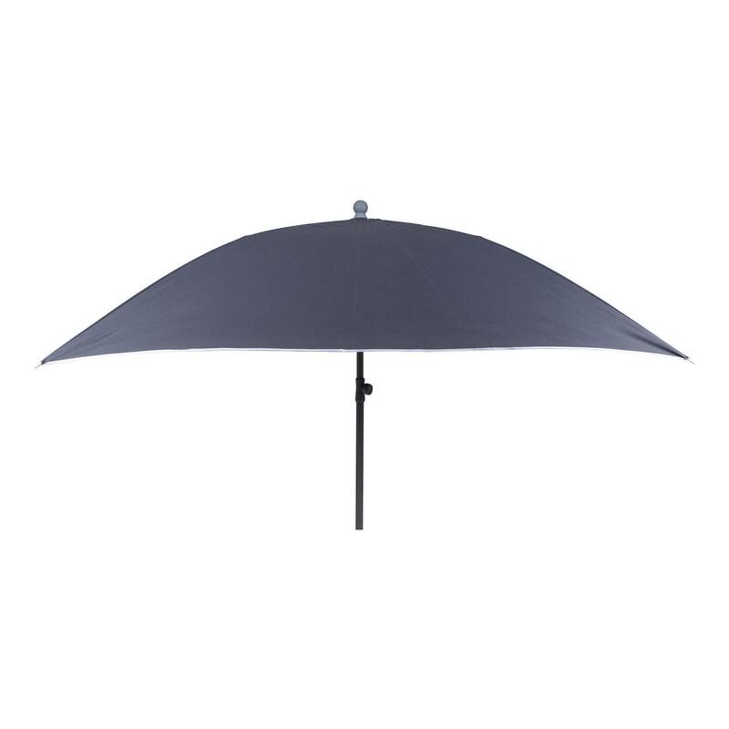 Bo-Camp Parasol - Vierkant - 170x170 cm - Grijs