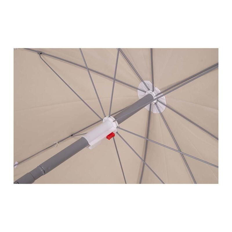 Bo-Camp Parasol - Met Knikarm - Ø 250 cm - Sand