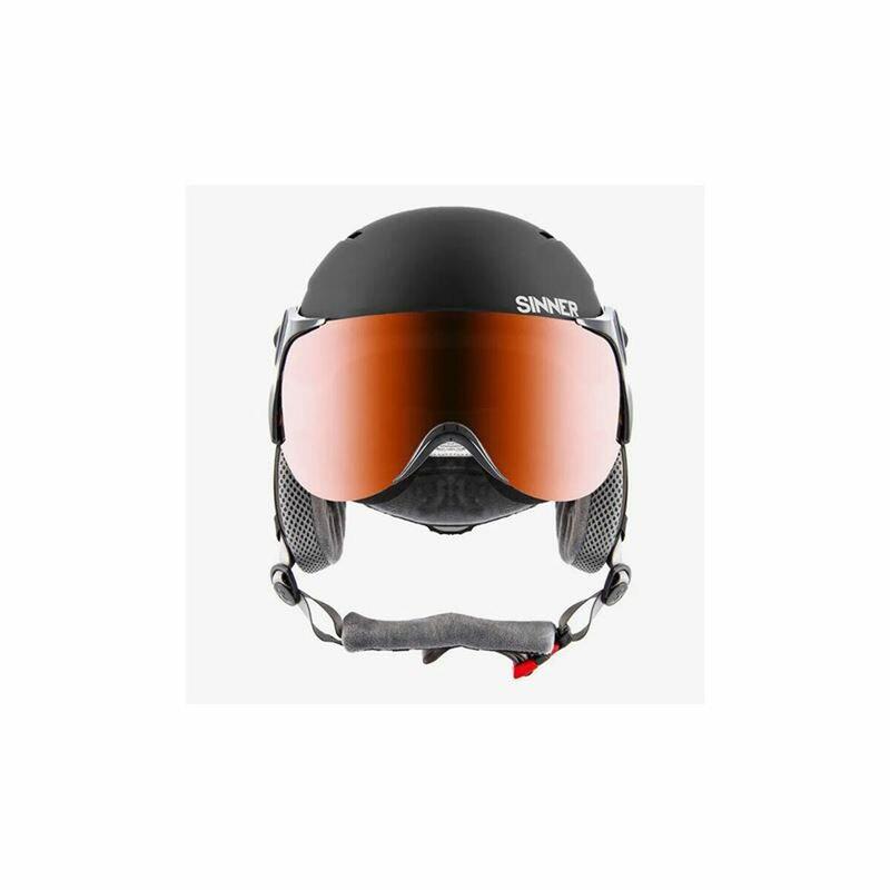 Casti Ski/Snowboard Sinner Typhoon Visor, Negru Mat, L