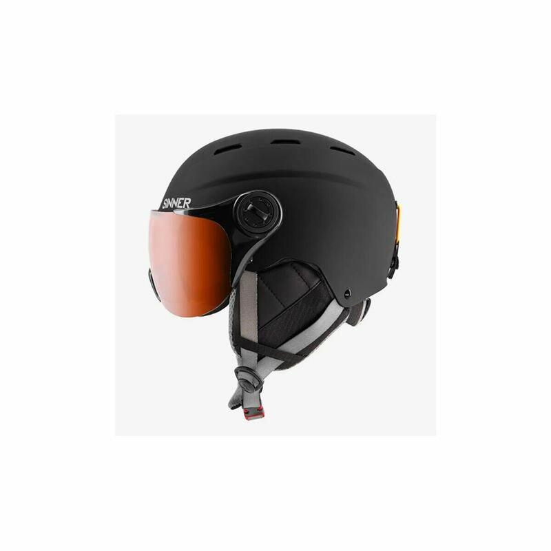 Casque de ski Typhoon Visera Noir