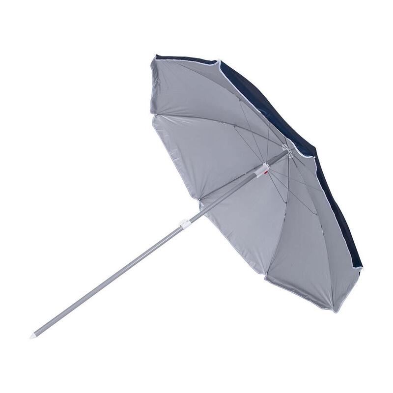 Bo-Camp Parasol - Beach - 160 cm - Blauw