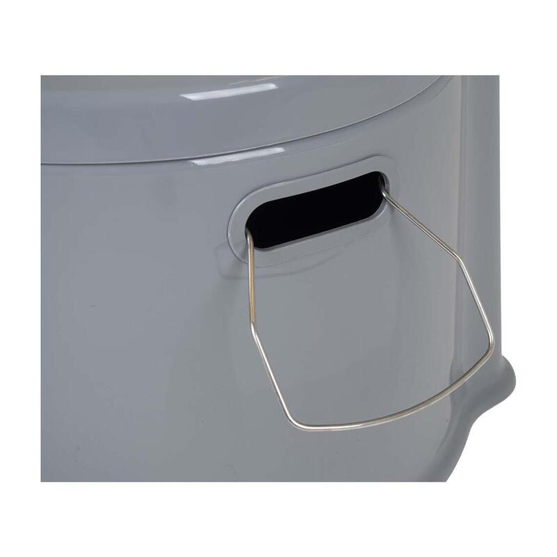 Bo-Camp Draagbaar Camping Toilet - 7 Liter - Grijs