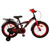 Thombike 16 Pouces 23 cm Garçon Frein à rétropédalage Noir/Rouge