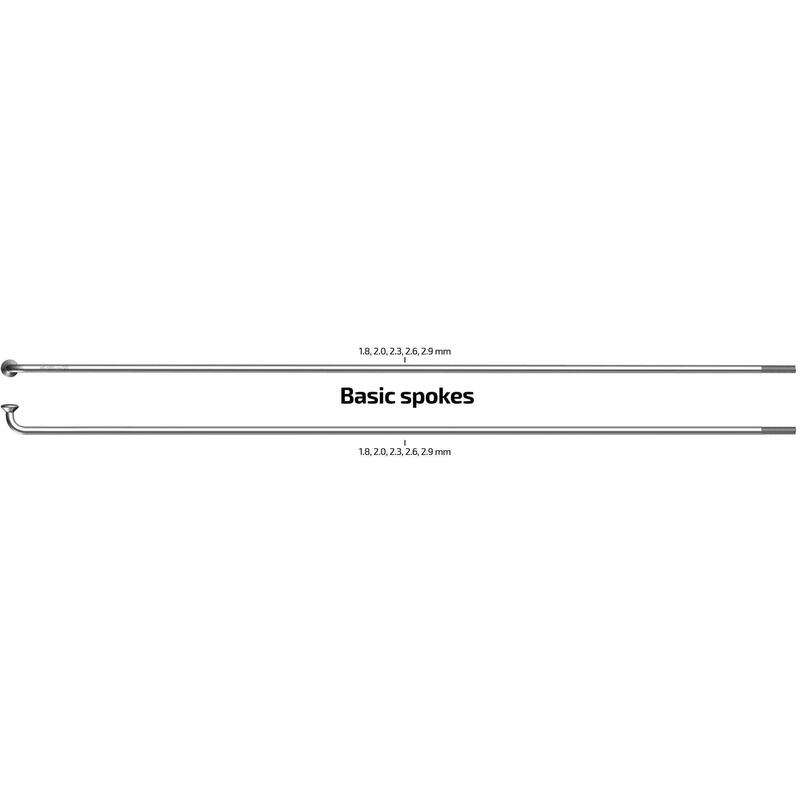 Sapim Spaken 262-14 Leader ø2.00 mm FG 2,3 RVS (100 stuks)