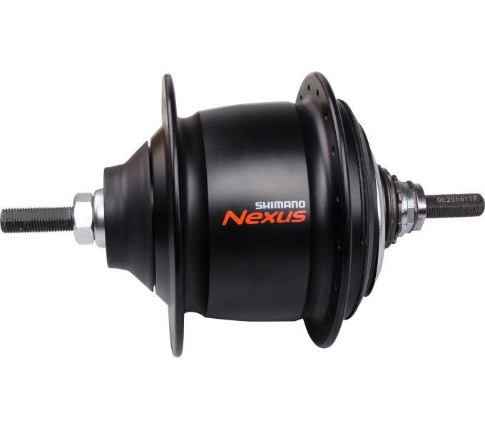 SHIMANO Shimano Nexus SG-C6011-8V Mozzo 8 Velocità 132 mm 36 Fori Nero.
