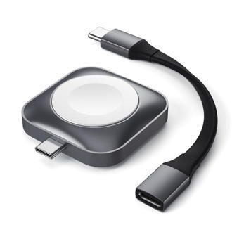 Carregador Satechi USB-C Magnetic Charg. Dock for Apple Watch