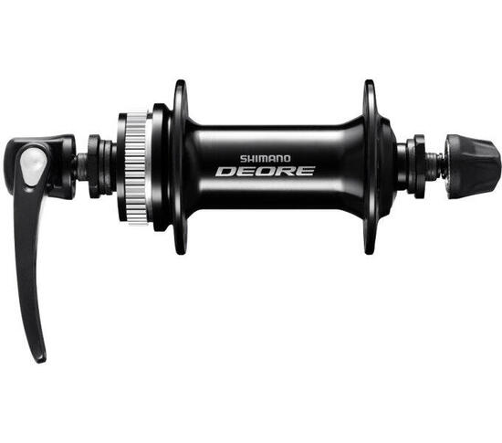Shimano Deore HB-M6000 Vorderradnabe 36 Loch 100 mm Schnellspanner schwarz.