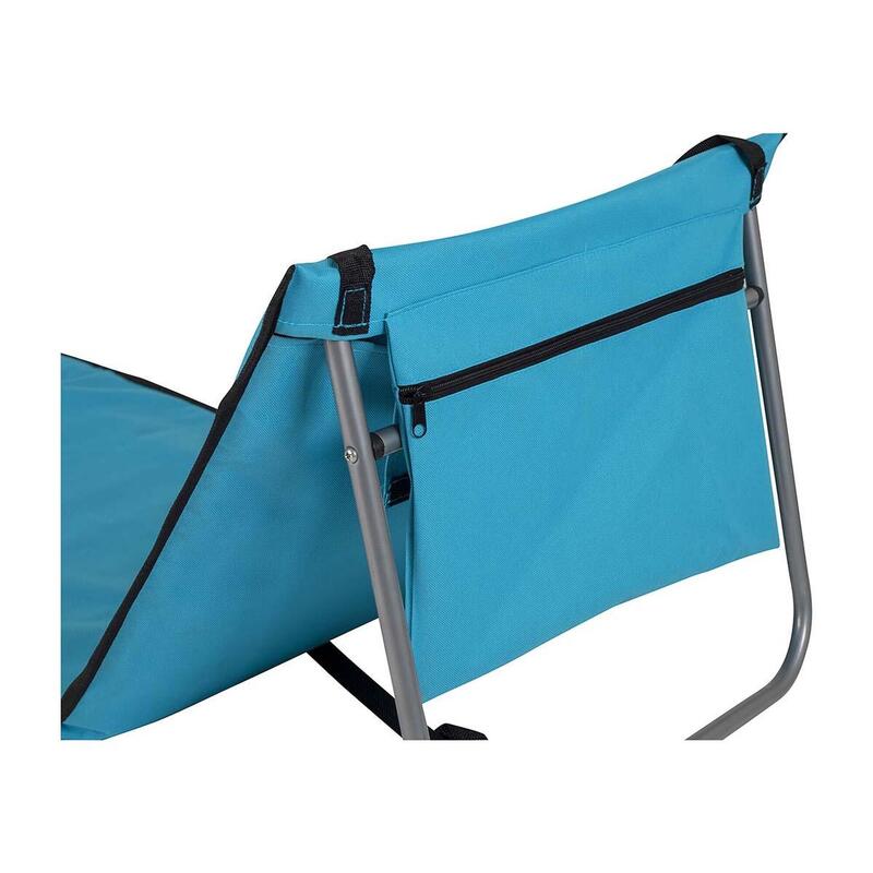 Bo-Camp Strandmat/Strandstoel - Lota - Blauw