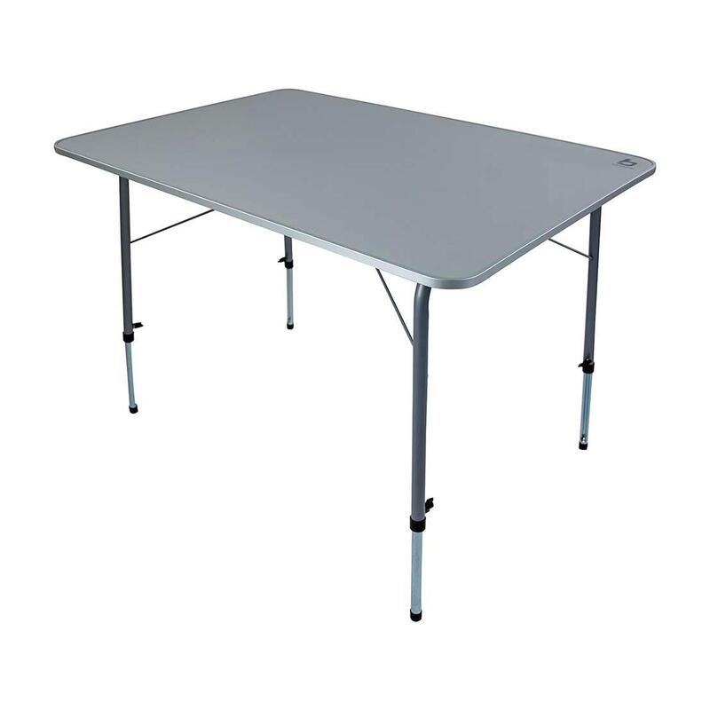 Bo-Camp - Camping tafel - Hoogte verstelbaar - 100x70 cm