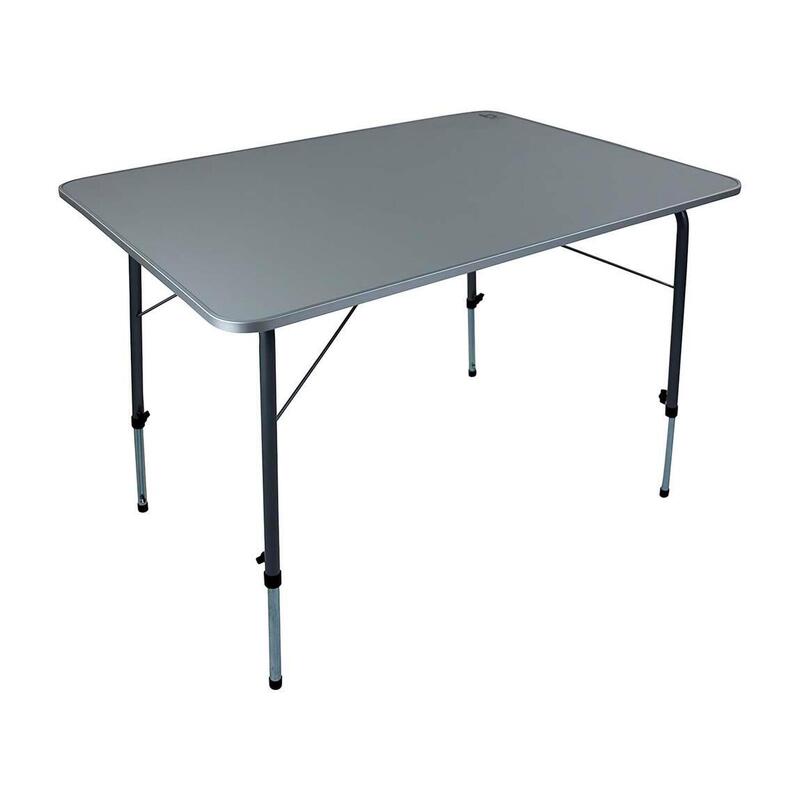 Bo-Camp - Camping tafel - Hoogte verstelbaar - 100x70 cm