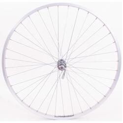 Roue avant 28 "/ 622 * 21 RODI PARALLEX RIM AVEC PUTAGES HUB - Silver