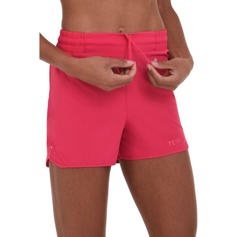 Dames Pulse Gym-/Hardloopshorts met ritssluiting