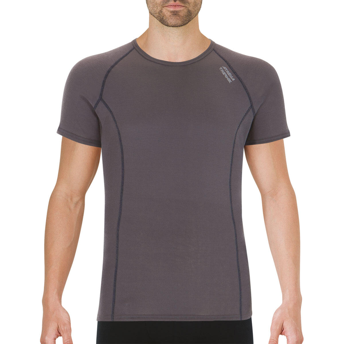 Athena - Tee-shirt Manches Courtes Homme Thermik - T-shirt Manches Courtes - Gris - 48 Xl - Decathlon