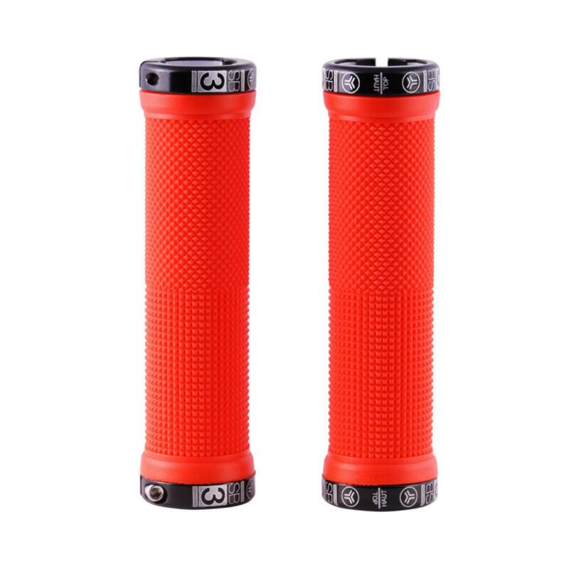 Grips "KHEOPS" Red/ano black