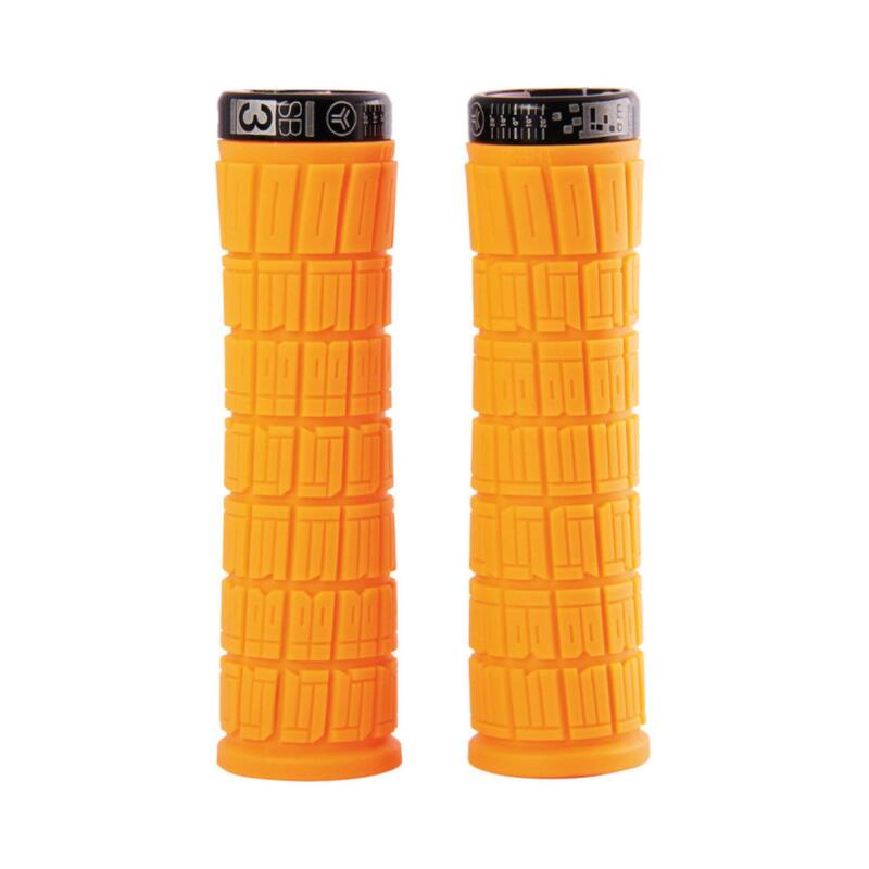 Grips "FLOWY AM LOCK ON" Neon Orange/Black