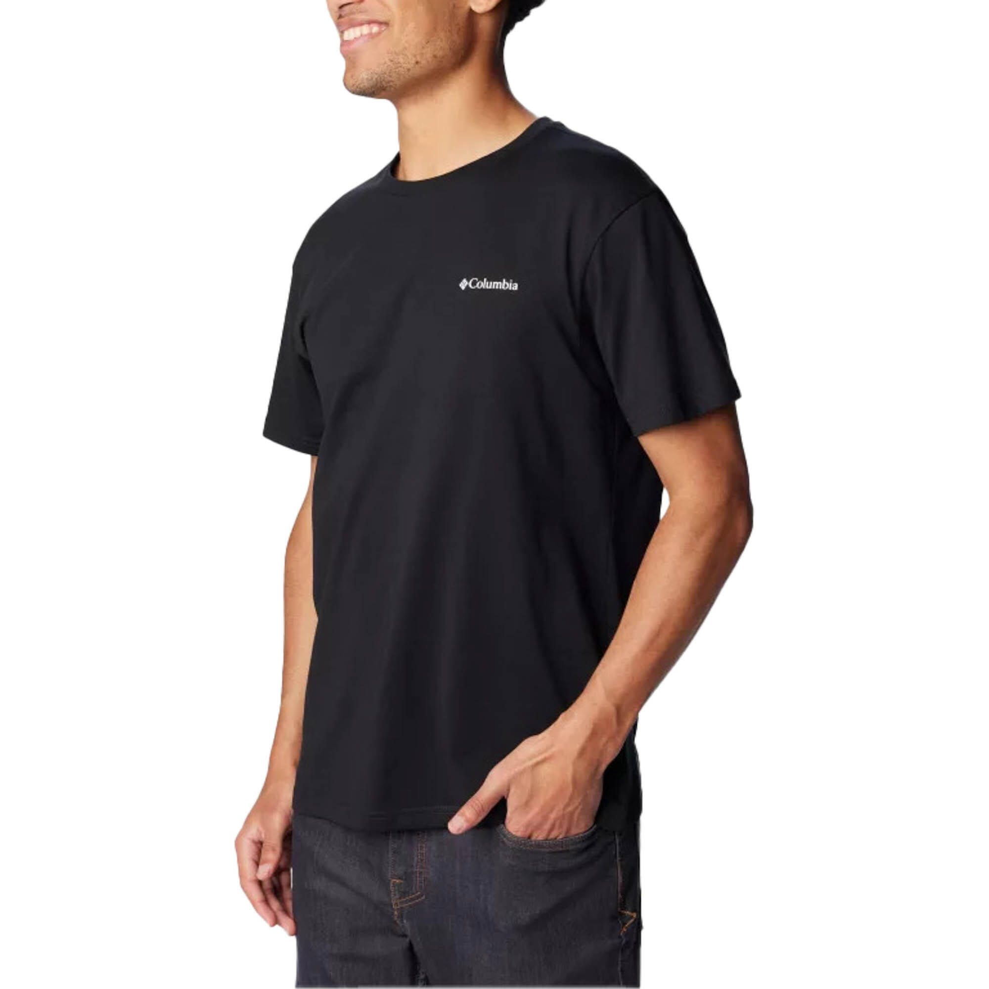 T-shirt à manches courtes homme Columbia Csc Basic Logo™ Gris 3/5