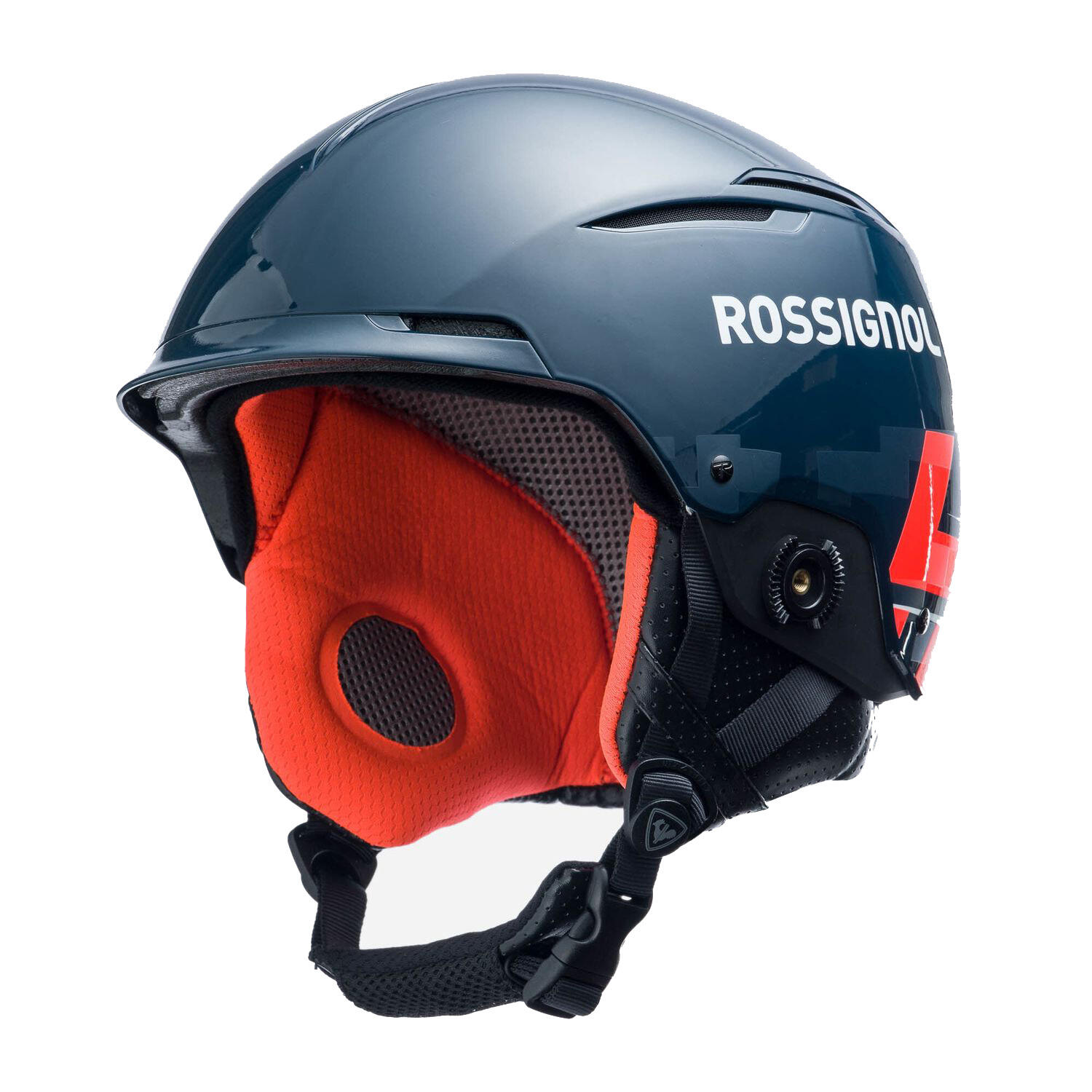 Casco de esquí Rossignol Hero Slalom Impacts Bl+barbilla, azul, para hombre 2/5