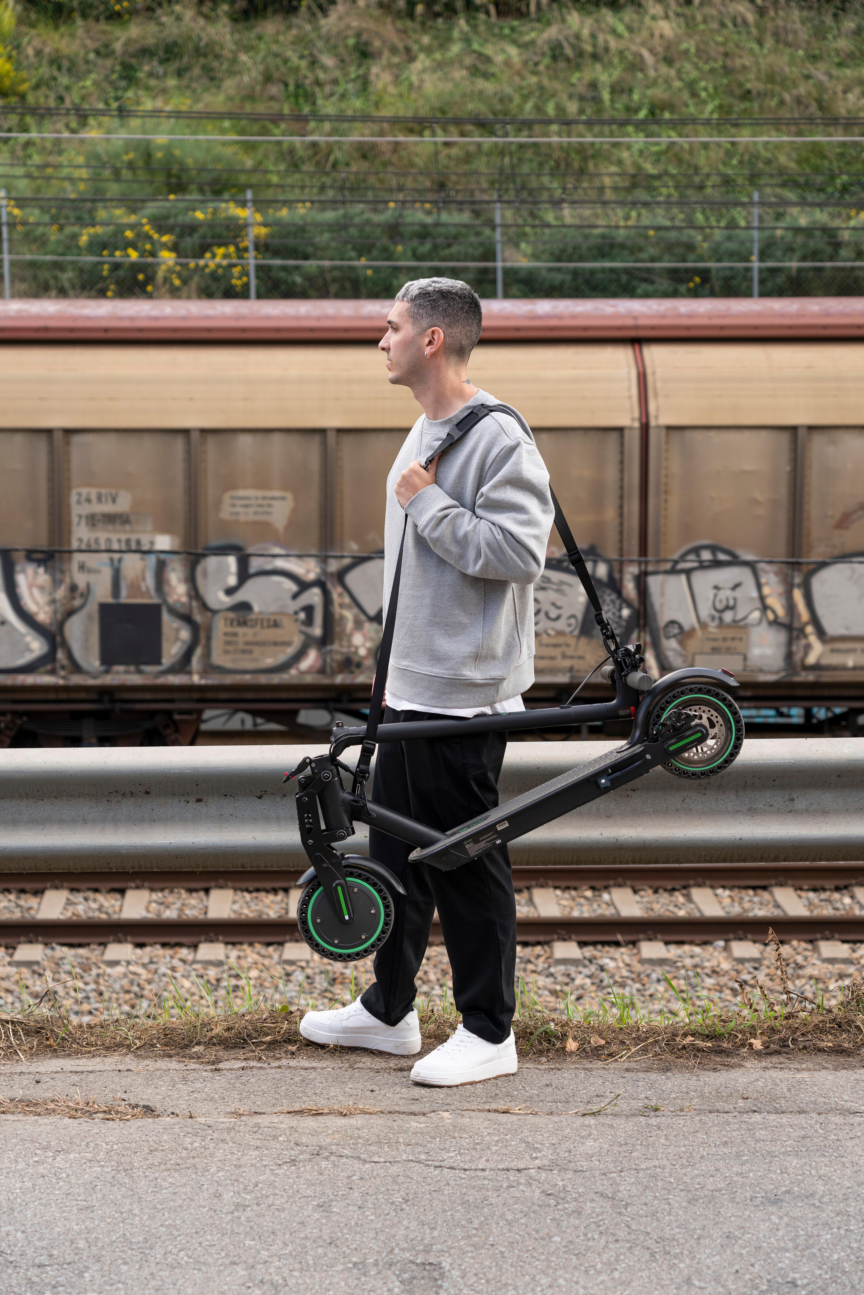 Correa de transporte  para Patinetes Youin Negro 3/3