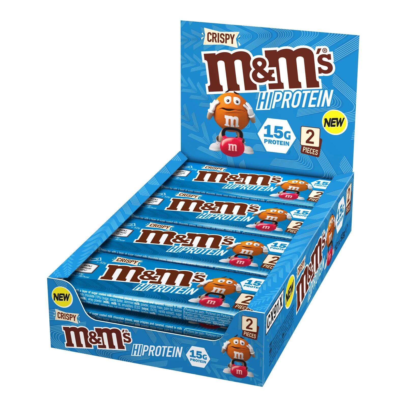 M&M's Protein Bar 51g Mars (set of 12)